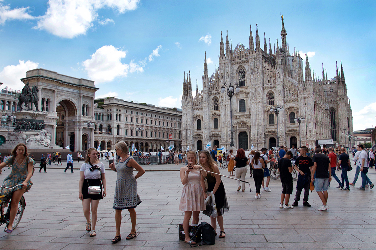 Milan from Turin