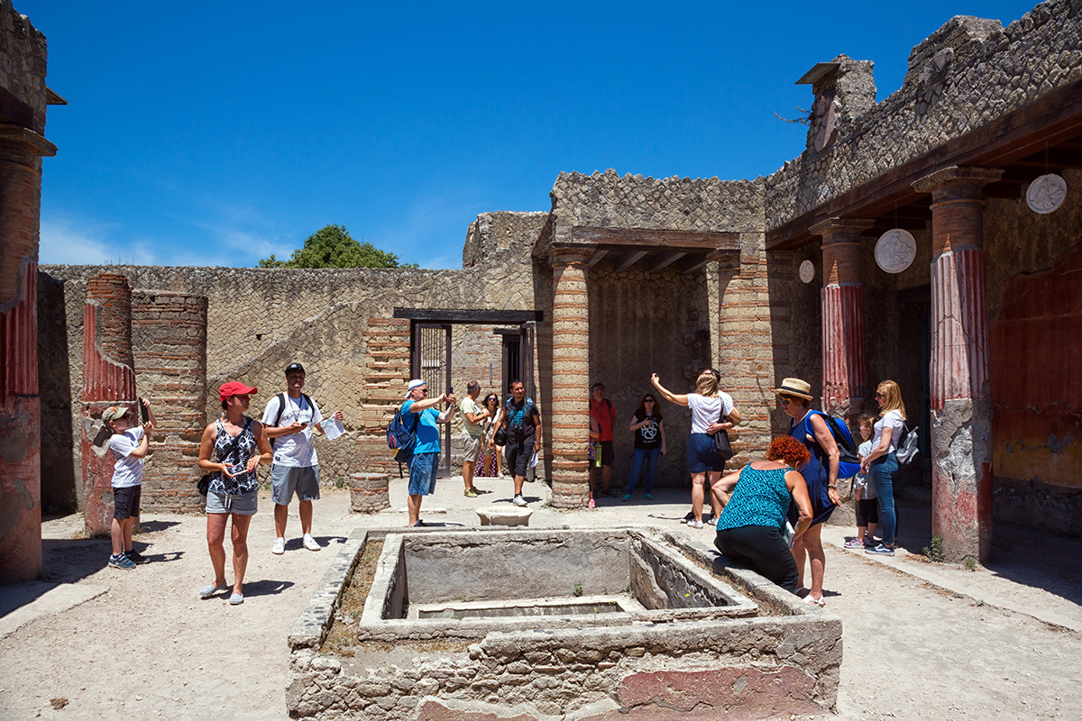 Pompeii from Naples